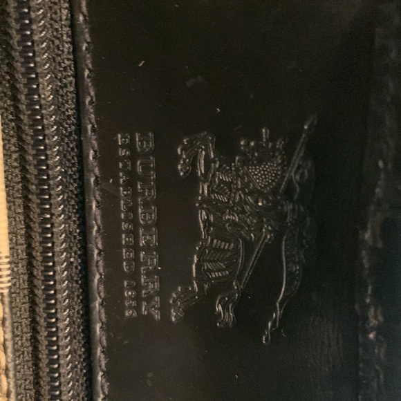 Authentic Burberry Nova Check Tote No Stains or Rips; all intact. - Picture 5 of 6